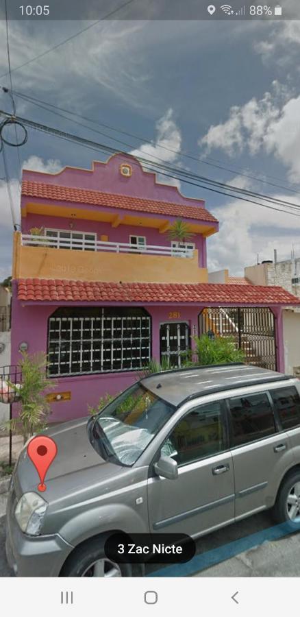 Casa Zac Nicte Mx-Habitacion Ixchel Cancun Luaran gambar